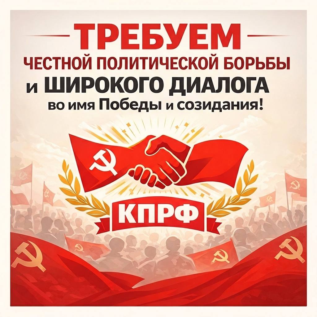 Требуем честной политической борьбы и широкого диалога во имя Победы и созидания!