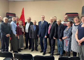 Сергей Левченко принял участие в конференции Аларского отделения КПРФ